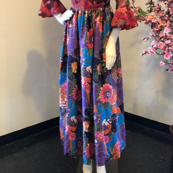 California Calliope Dresses Vintage California Calliope Maxi Dress